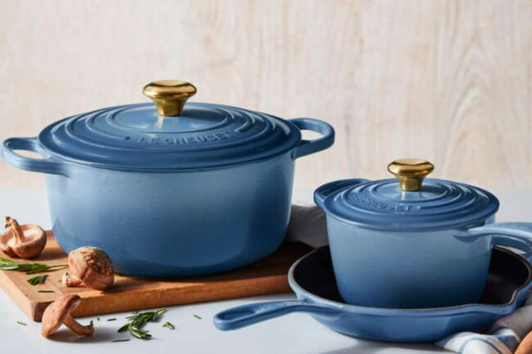 Le Creuset cookware set 50th birthday gift idea