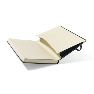 Personalized Leather Portfolio, an elegant corporate gift for lawyers, showcased on lawyergift.com