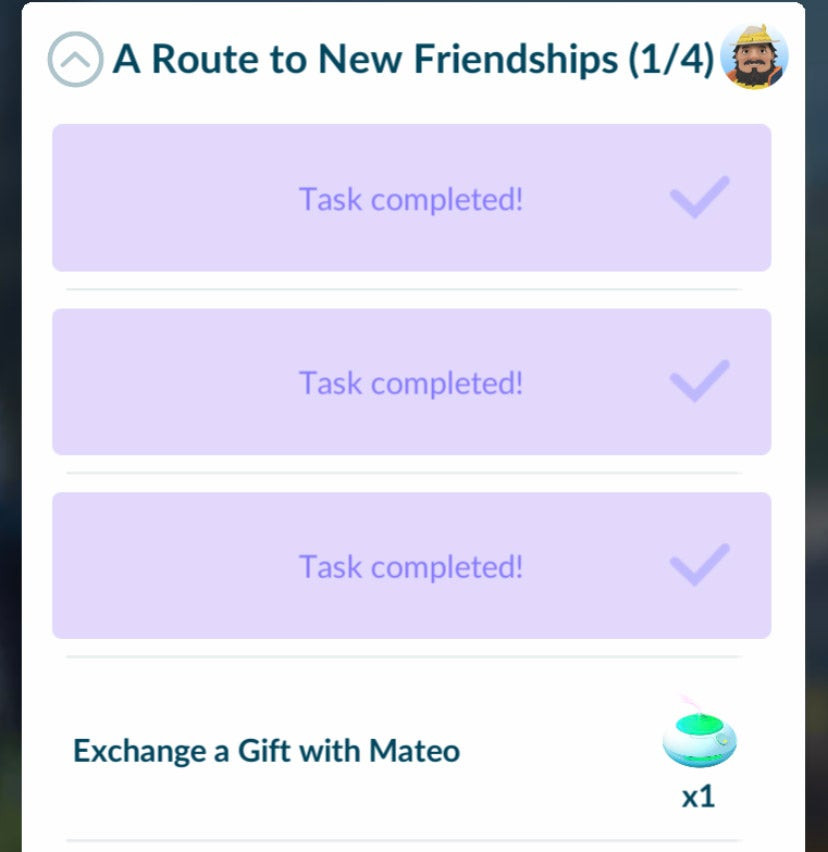 Exchanging Gifts with Mateo